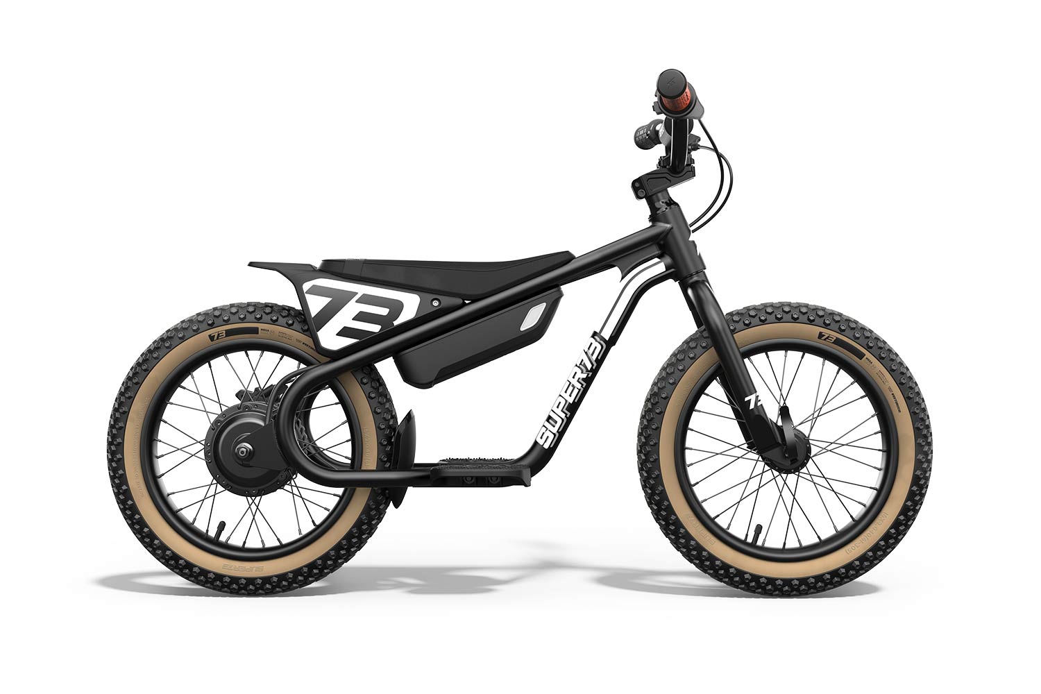 Side view of the Super73 K1D Black
