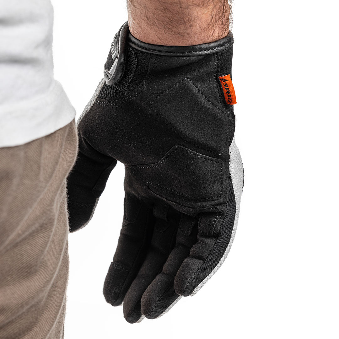 chalk white glove on white background view 2. @color_chalk